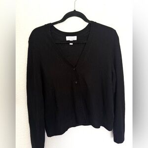 The White Company White Label Cashmere Knit Cardigan Sweater